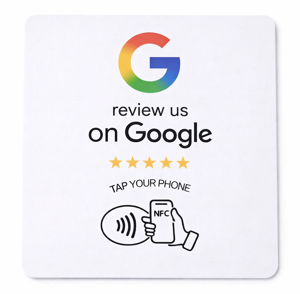 Google Review NFC Plaque