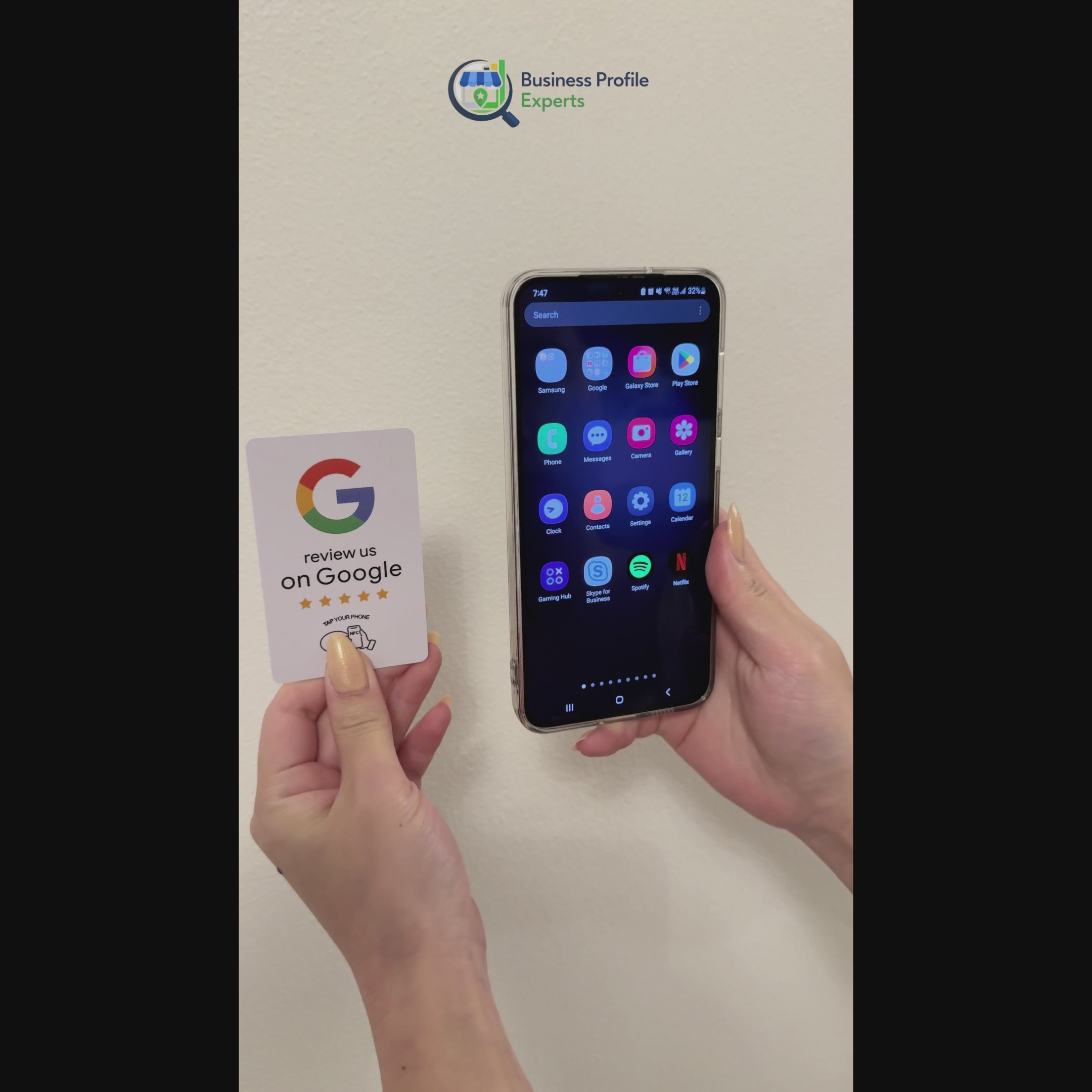 Google Review NFC Business Card
